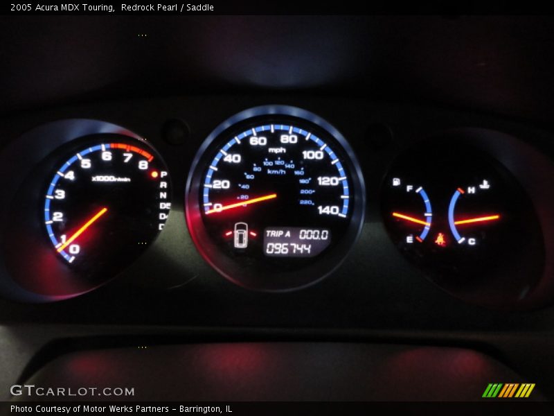 Redrock Pearl / Saddle 2005 Acura MDX Touring