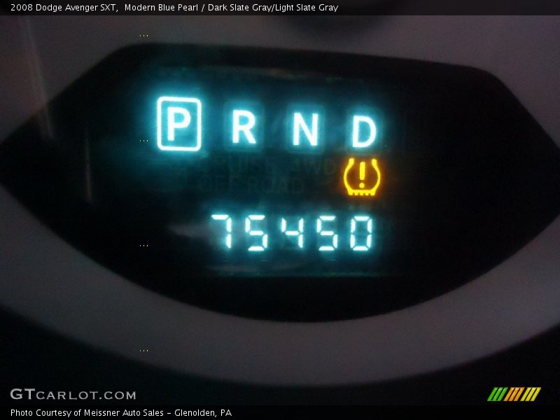 Modern Blue Pearl / Dark Slate Gray/Light Slate Gray 2008 Dodge Avenger SXT