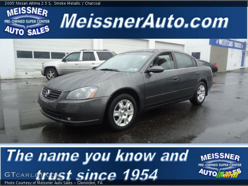 Smoke Metallic / Charcoal 2005 Nissan Altima 2.5 S