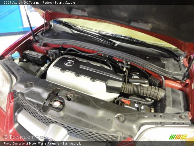 Redrock Pearl / Saddle 2005 Acura MDX Touring