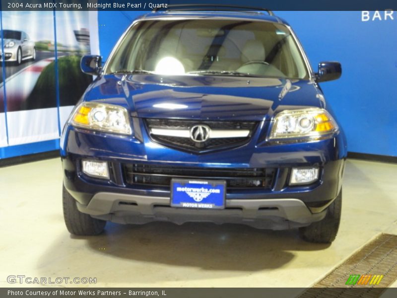 Midnight Blue Pearl / Quartz 2004 Acura MDX Touring