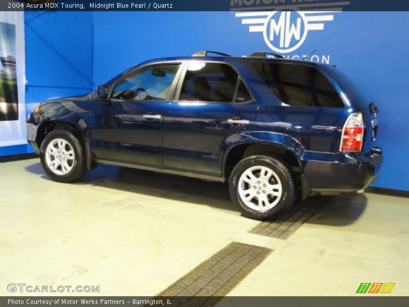 Midnight Blue Pearl / Quartz 2004 Acura MDX Touring