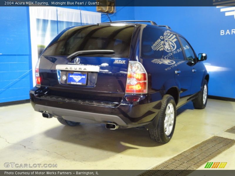 Midnight Blue Pearl / Quartz 2004 Acura MDX Touring