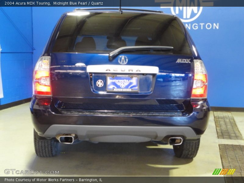 Midnight Blue Pearl / Quartz 2004 Acura MDX Touring