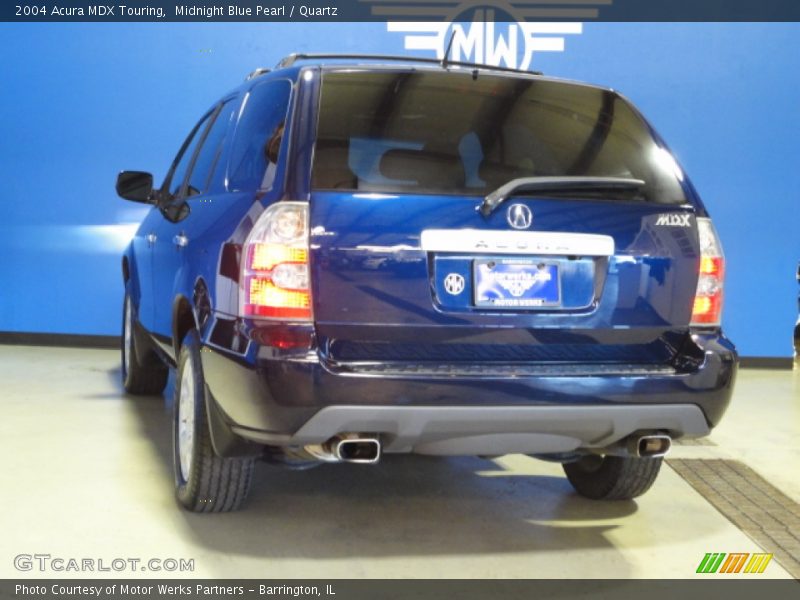 Midnight Blue Pearl / Quartz 2004 Acura MDX Touring