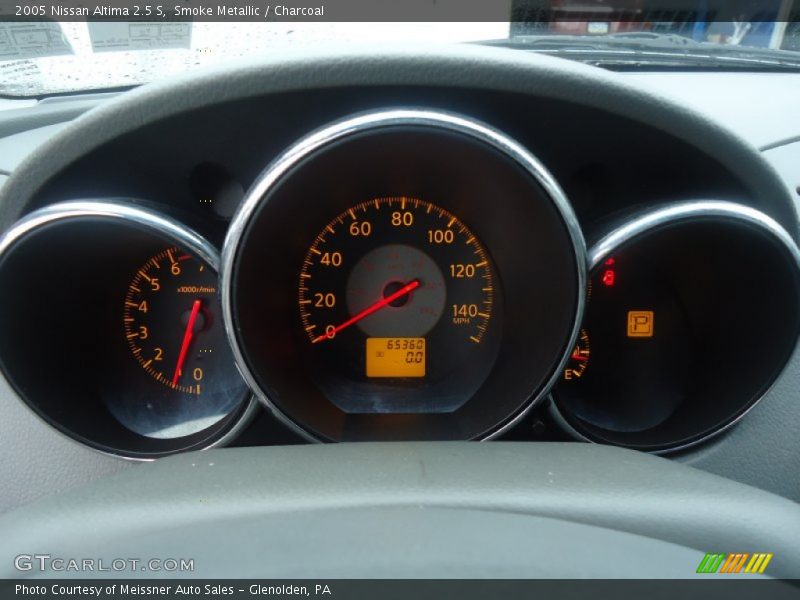 Smoke Metallic / Charcoal 2005 Nissan Altima 2.5 S