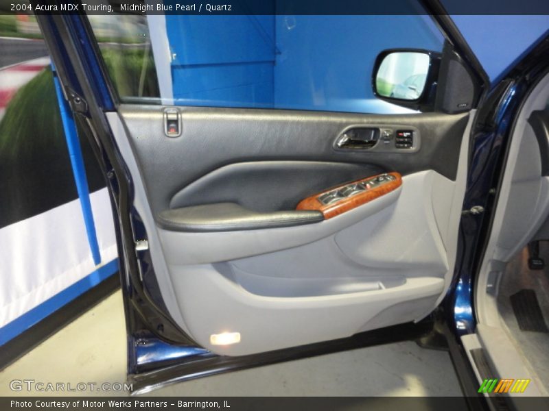 Midnight Blue Pearl / Quartz 2004 Acura MDX Touring