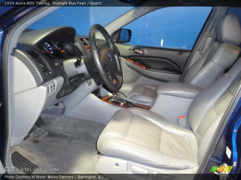Midnight Blue Pearl / Quartz 2004 Acura MDX Touring