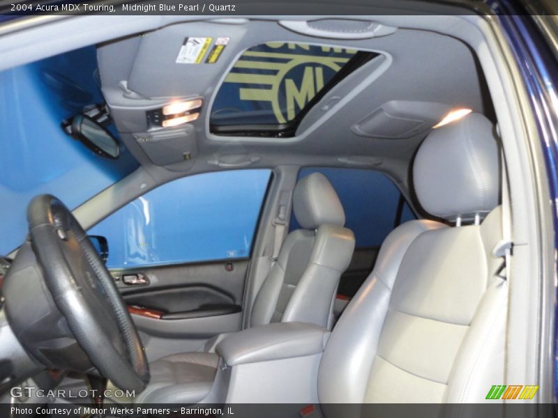 Midnight Blue Pearl / Quartz 2004 Acura MDX Touring