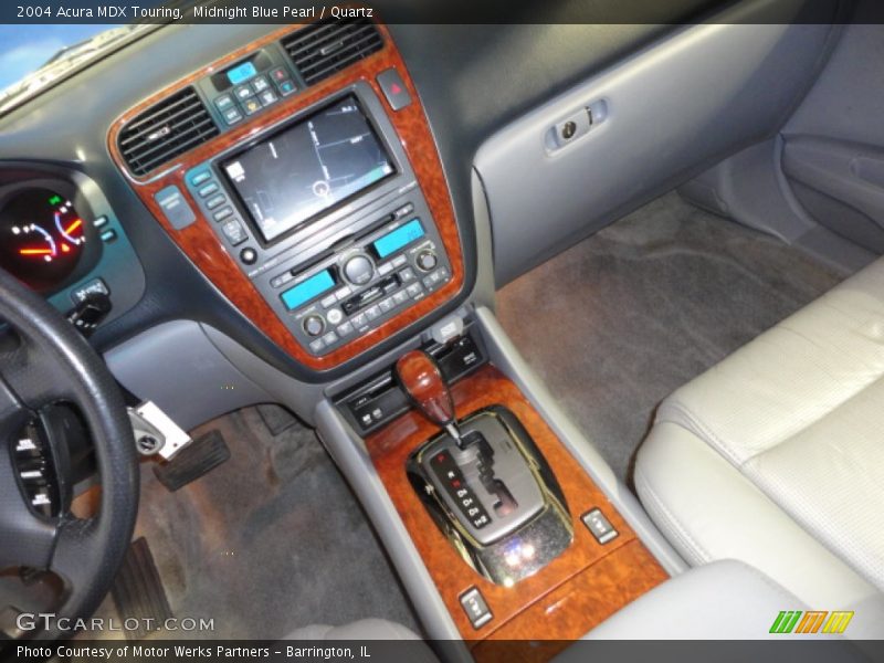 Midnight Blue Pearl / Quartz 2004 Acura MDX Touring