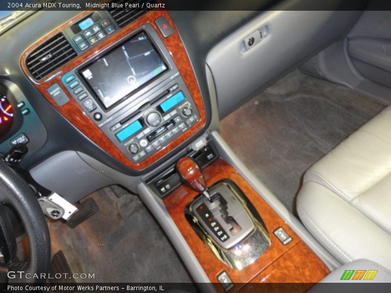 Midnight Blue Pearl / Quartz 2004 Acura MDX Touring