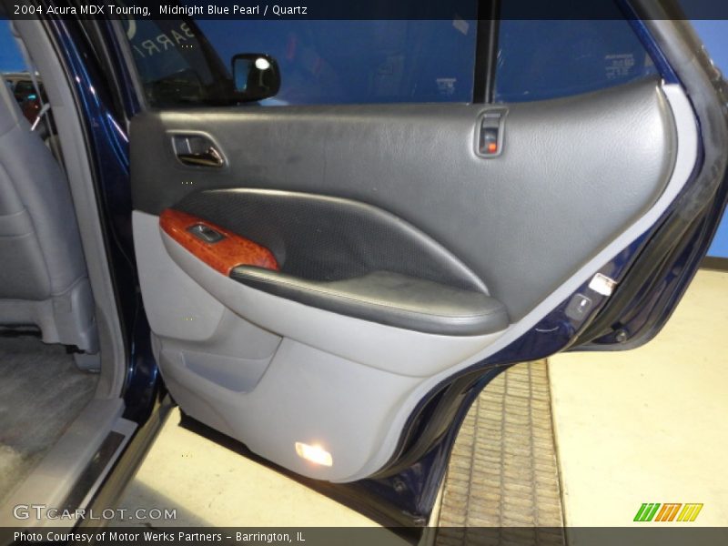 Midnight Blue Pearl / Quartz 2004 Acura MDX Touring