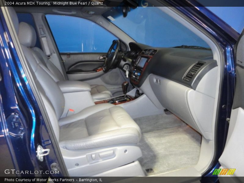 Midnight Blue Pearl / Quartz 2004 Acura MDX Touring