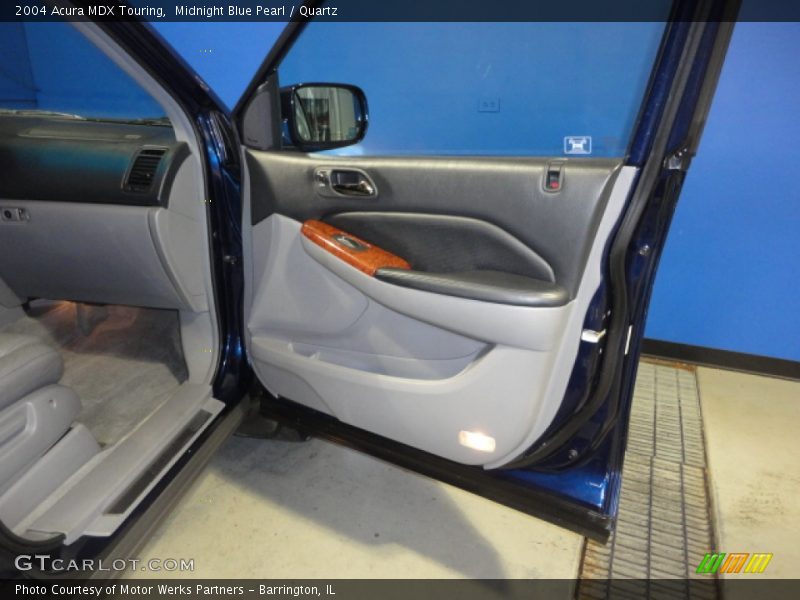 Midnight Blue Pearl / Quartz 2004 Acura MDX Touring