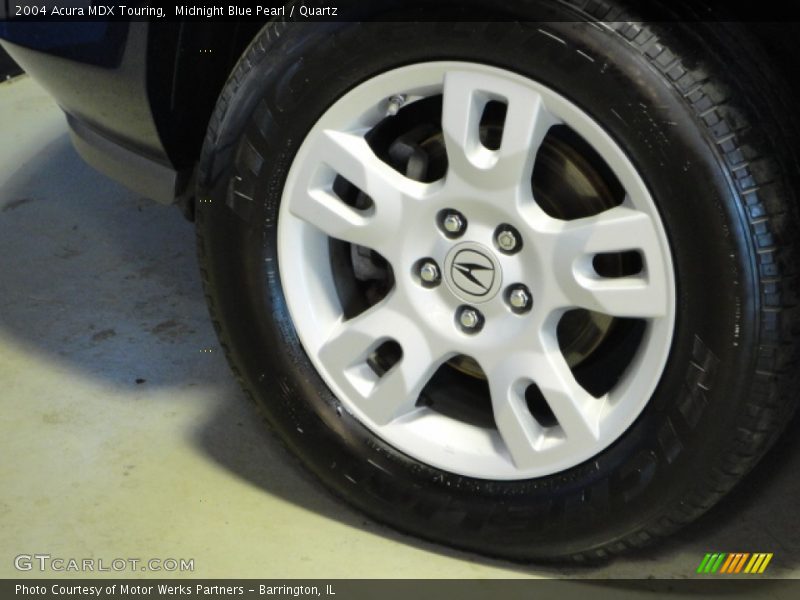 Midnight Blue Pearl / Quartz 2004 Acura MDX Touring