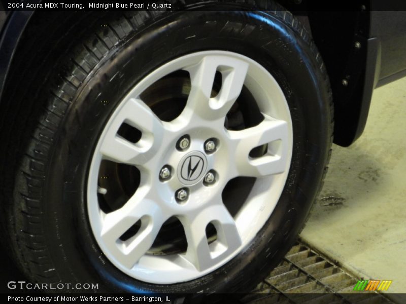 Midnight Blue Pearl / Quartz 2004 Acura MDX Touring