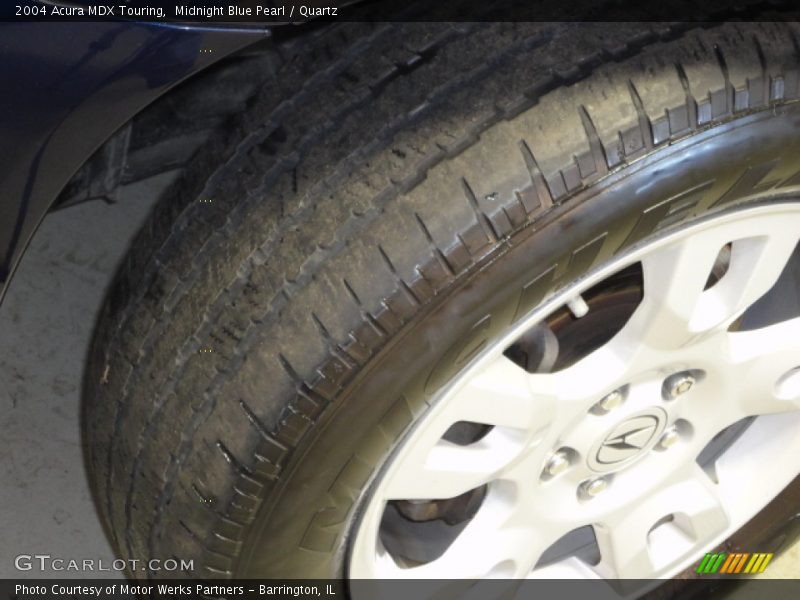 Midnight Blue Pearl / Quartz 2004 Acura MDX Touring