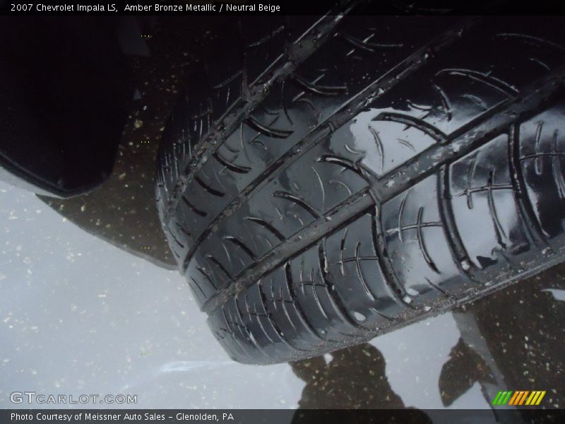 Amber Bronze Metallic / Neutral Beige 2007 Chevrolet Impala LS