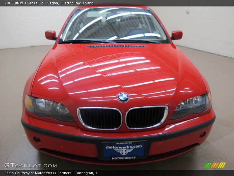Electric Red / Sand 2005 BMW 3 Series 325i Sedan