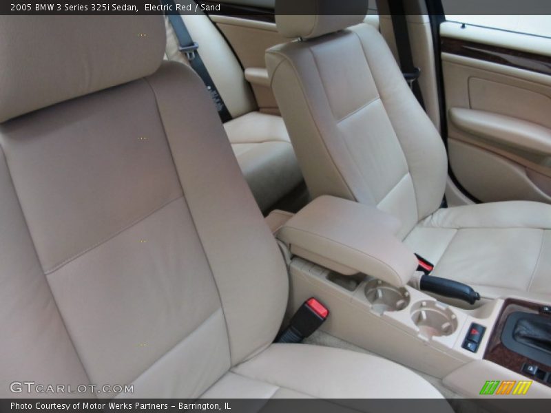 Electric Red / Sand 2005 BMW 3 Series 325i Sedan