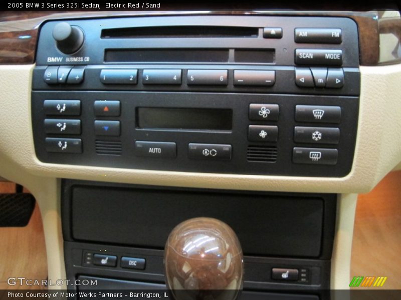 Electric Red / Sand 2005 BMW 3 Series 325i Sedan