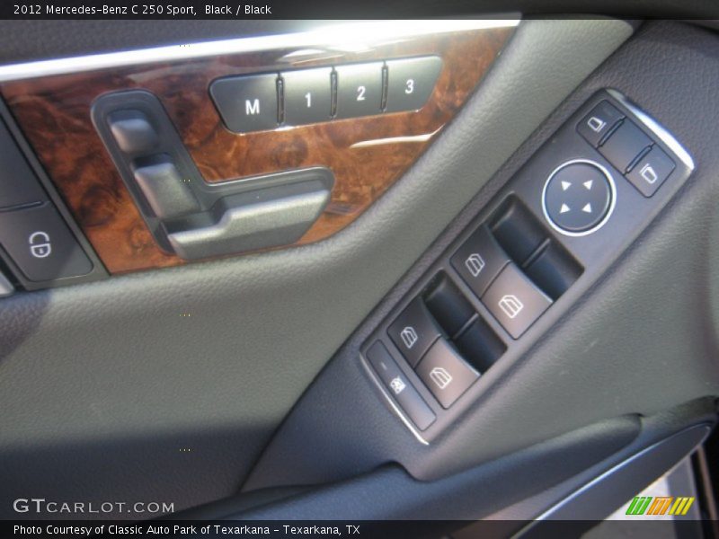 Black / Black 2012 Mercedes-Benz C 250 Sport
