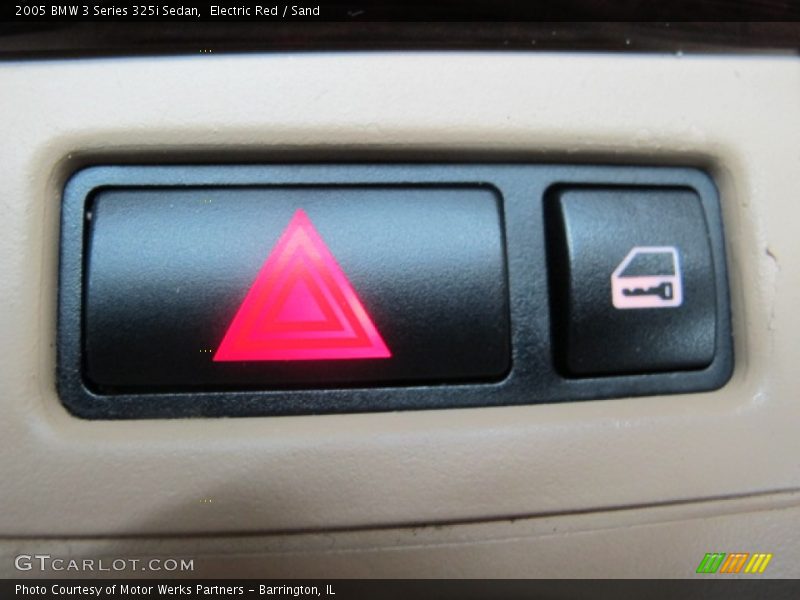 Electric Red / Sand 2005 BMW 3 Series 325i Sedan