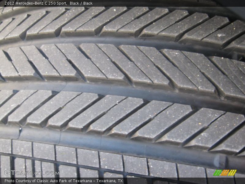 Black / Black 2012 Mercedes-Benz C 250 Sport