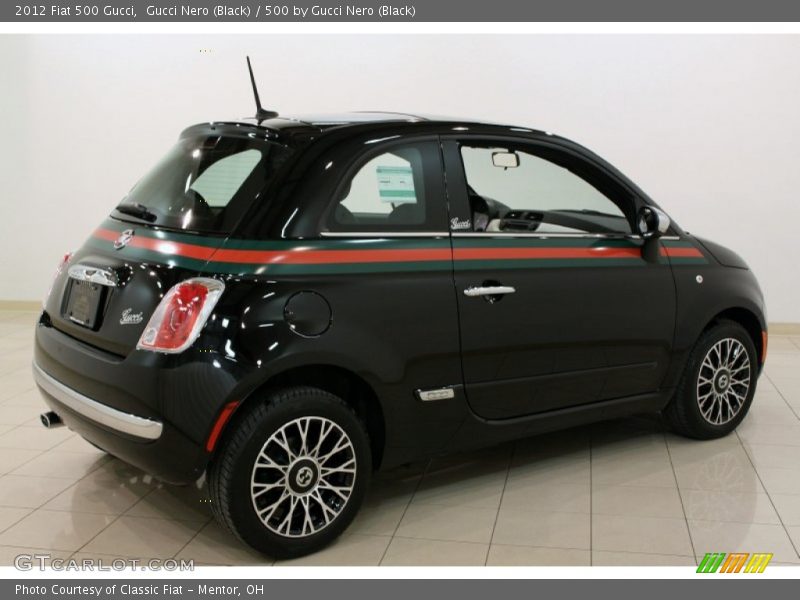 Gucci Nero (Black) / 500 by Gucci Nero (Black) 2012 Fiat 500 Gucci
