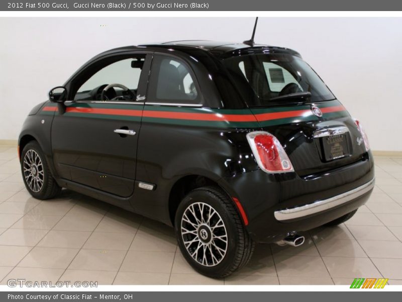 Gucci Nero (Black) / 500 by Gucci Nero (Black) 2012 Fiat 500 Gucci