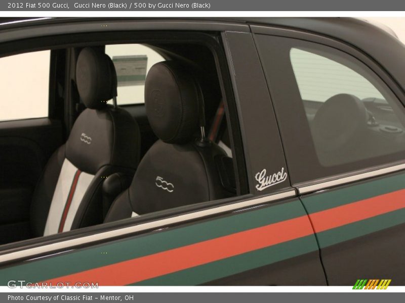 Gucci Nero (Black) / 500 by Gucci Nero (Black) 2012 Fiat 500 Gucci