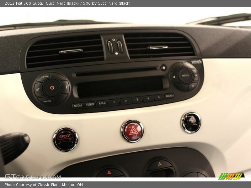 Audio System of 2012 500 Gucci