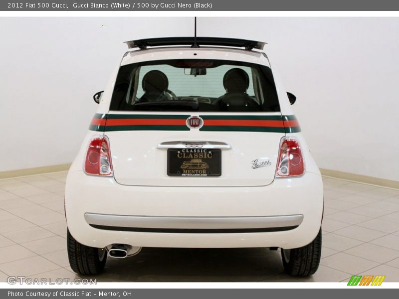 Gucci Bianco (White) / 500 by Gucci Nero (Black) 2012 Fiat 500 Gucci