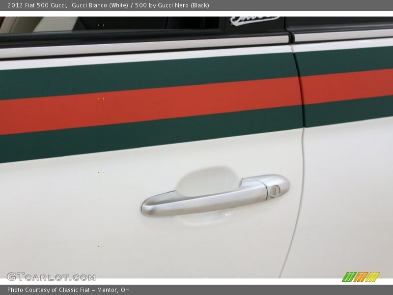 Gucci Bianco (White) / 500 by Gucci Nero (Black) 2012 Fiat 500 Gucci