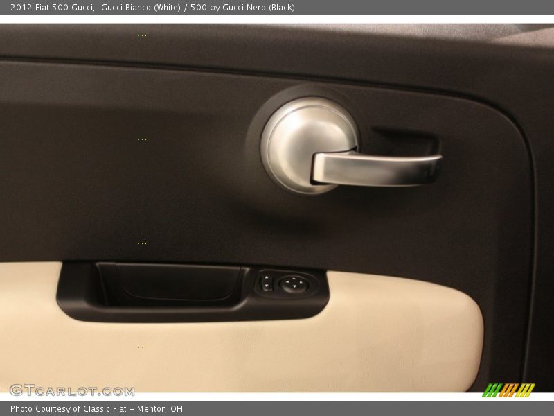 Gucci Bianco (White) / 500 by Gucci Nero (Black) 2012 Fiat 500 Gucci