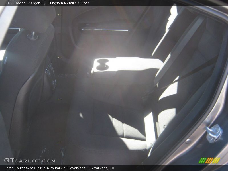 Tungsten Metallic / Black 2012 Dodge Charger SE