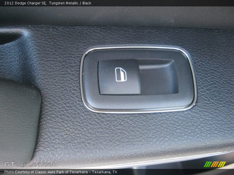 Tungsten Metallic / Black 2012 Dodge Charger SE