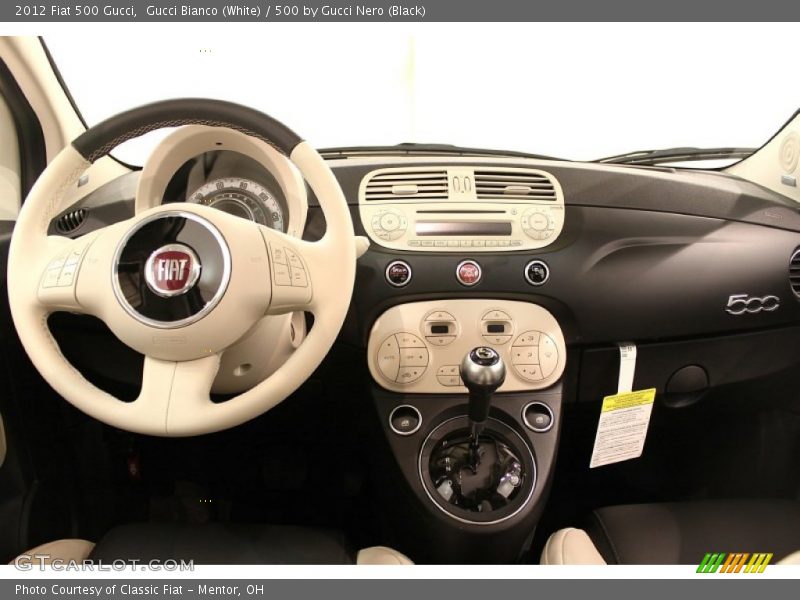 Dashboard of 2012 500 Gucci