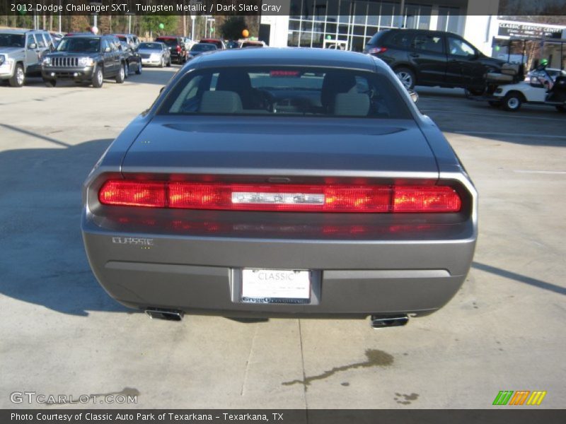 Tungsten Metallic / Dark Slate Gray 2012 Dodge Challenger SXT