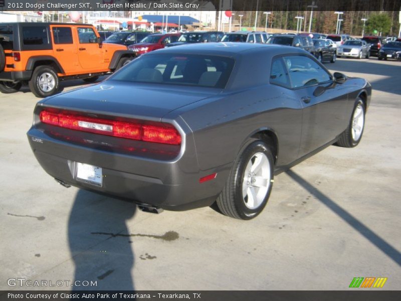 Tungsten Metallic / Dark Slate Gray 2012 Dodge Challenger SXT
