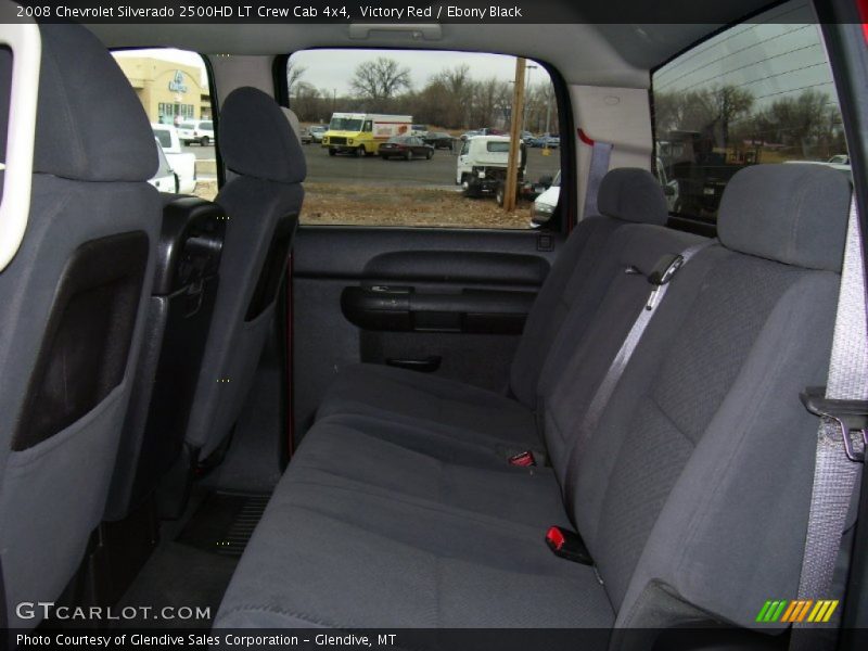Victory Red / Ebony Black 2008 Chevrolet Silverado 2500HD LT Crew Cab 4x4