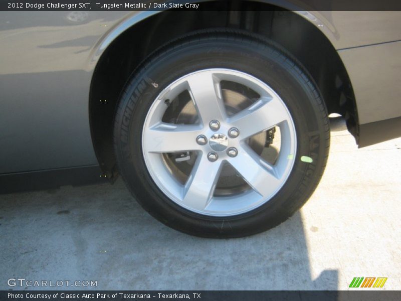 Tungsten Metallic / Dark Slate Gray 2012 Dodge Challenger SXT
