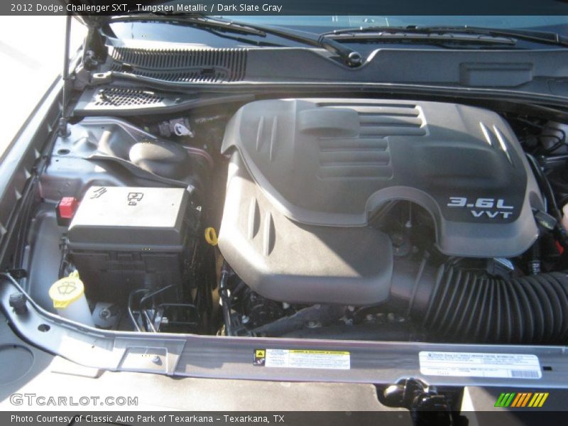 Tungsten Metallic / Dark Slate Gray 2012 Dodge Challenger SXT