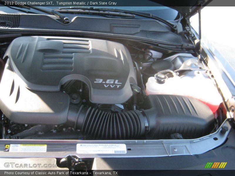 Tungsten Metallic / Dark Slate Gray 2012 Dodge Challenger SXT
