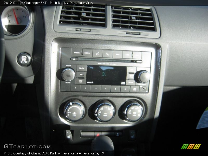 Pitch Black / Dark Slate Gray 2012 Dodge Challenger SXT