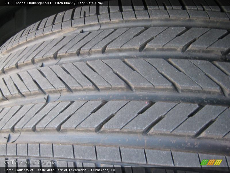 Pitch Black / Dark Slate Gray 2012 Dodge Challenger SXT