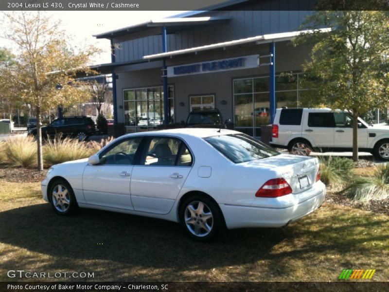 Crystal White / Cashmere 2004 Lexus LS 430