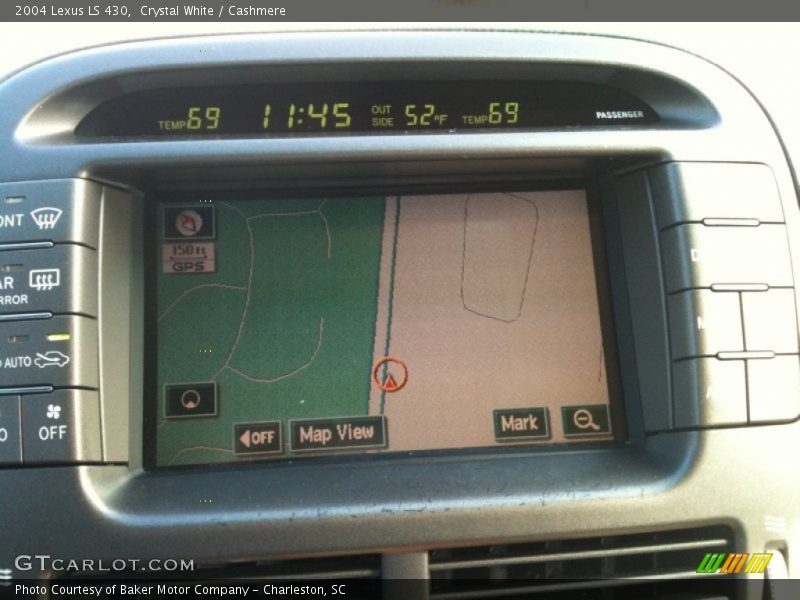 Crystal White / Cashmere 2004 Lexus LS 430