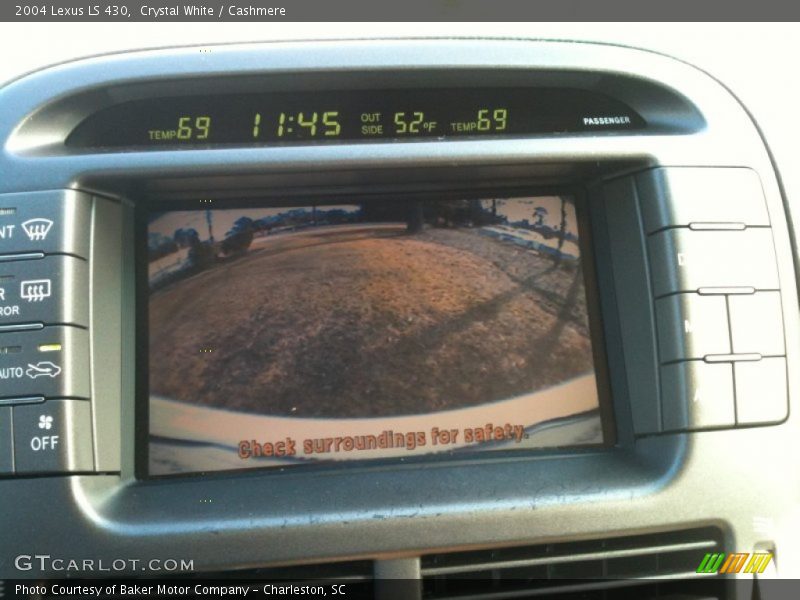 Crystal White / Cashmere 2004 Lexus LS 430