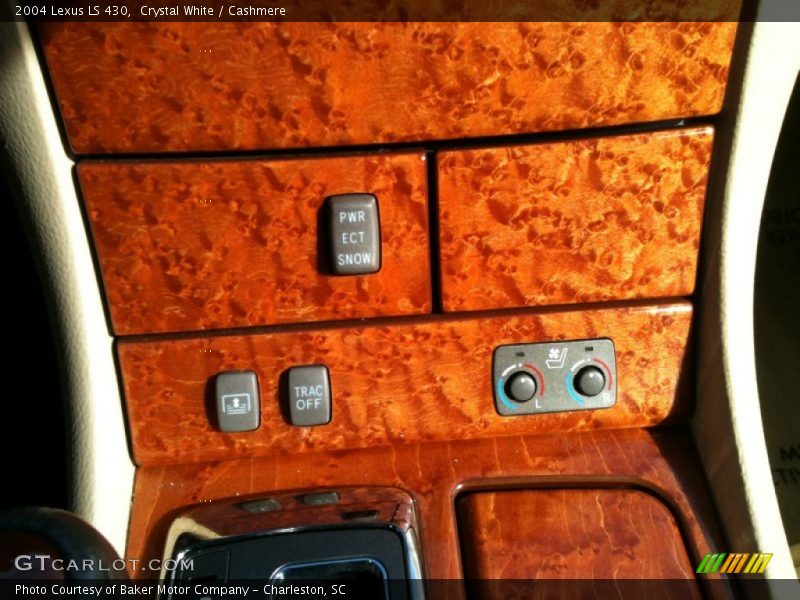 Crystal White / Cashmere 2004 Lexus LS 430